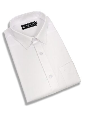 Classic Cotton Shirt For Men - White