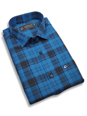 Cool Checkered Cotton Shirt For Men