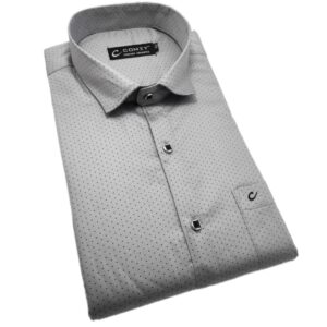 Polished Printed Cotton Shirt For Men
