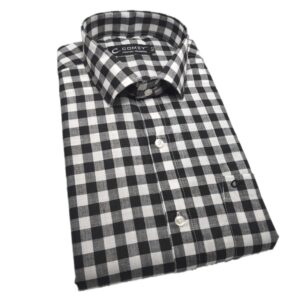 Cool Checkered Cotton Shirt For Men